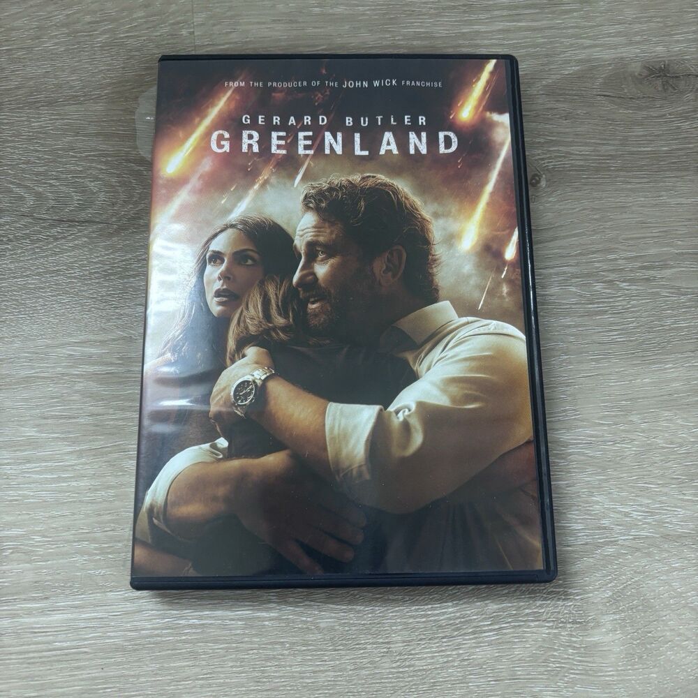 GREENLAND DVD PREOWNED GERARD BUTLER DISASTER ACTION MOVIE UNIVERSAL Rare